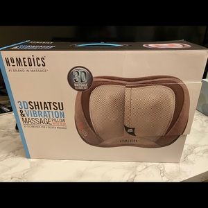 Homedics 3D Shiatsu Massage Heat Pillow